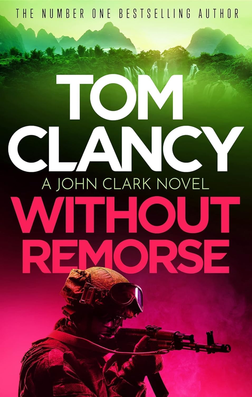 Tom Clancy 4 Books Collection Set, Paperback - full four-book collection fanned out for display