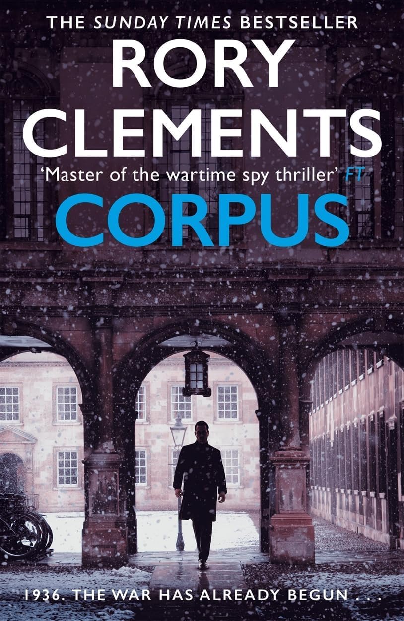 Back cover of the Tom Wilde 8-book paperback collection by Rory Clements with series synopsis