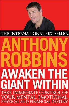 Awaken The Giant Within by Tony Robbins paperback front cover