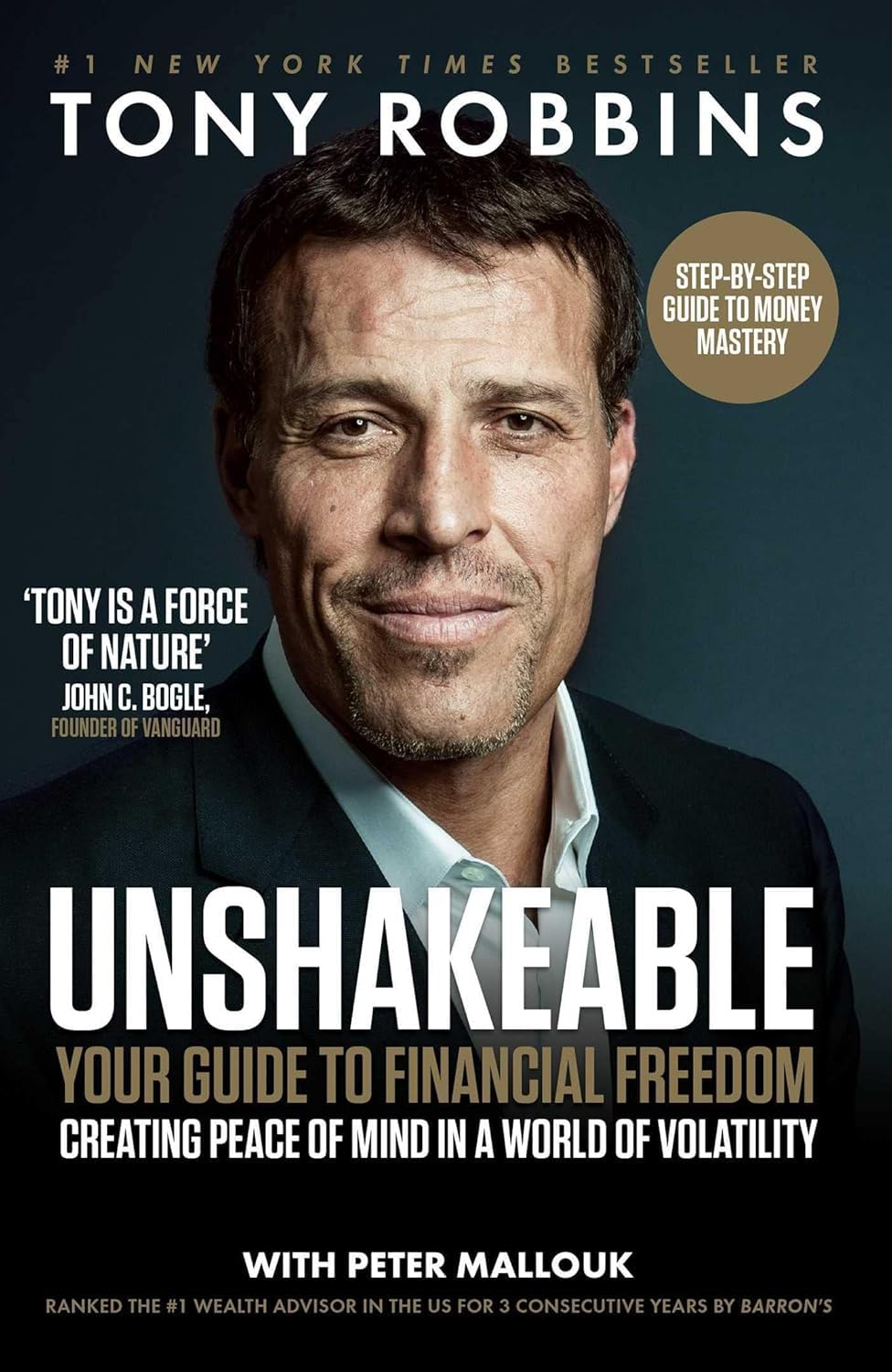 Both paperbacks in the Tony Robbins Life Force and Unshakeable set fanned out together, showing spines and covers.