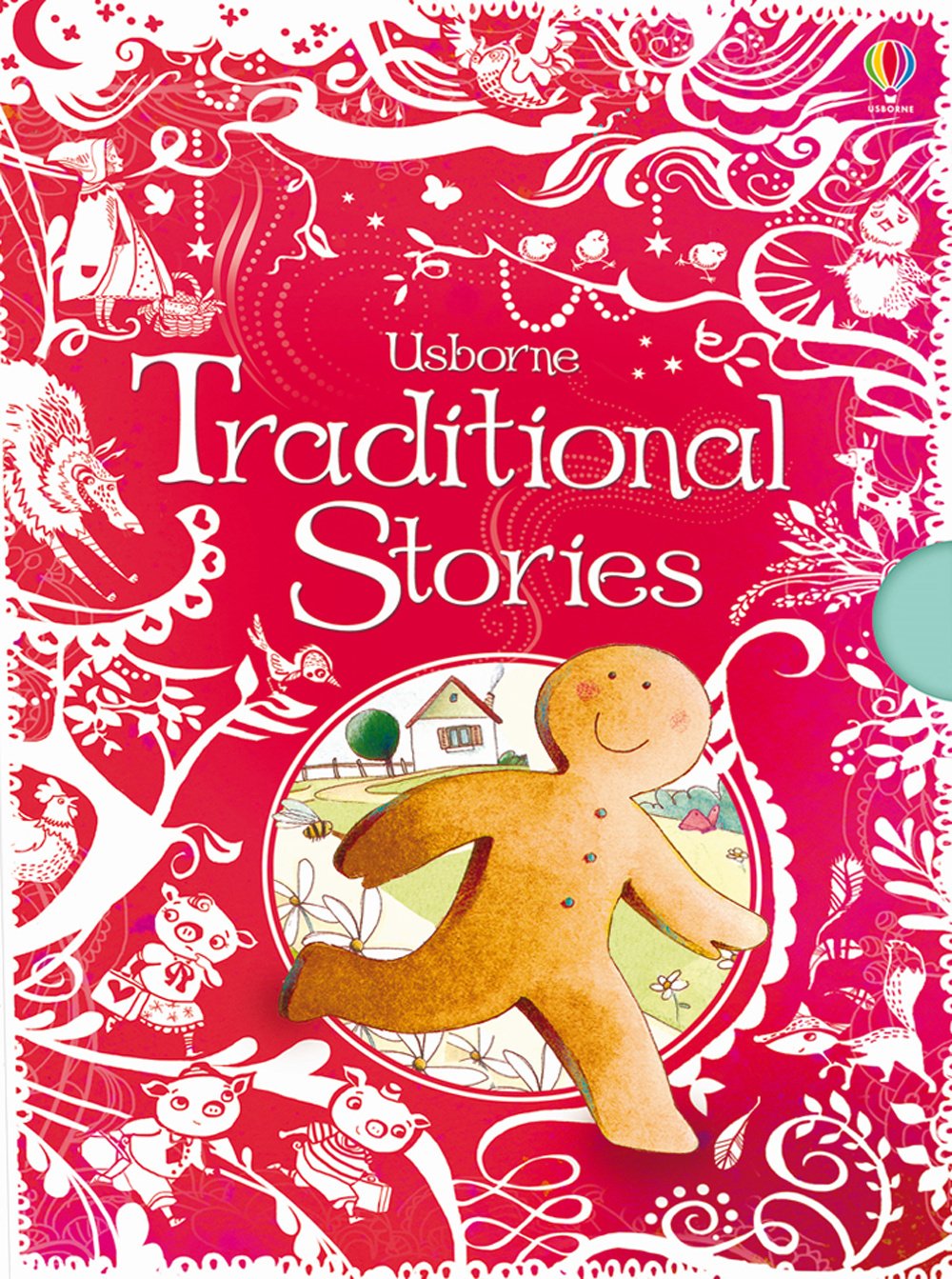Traditional Stories Usborne Young Reading Collection 5 hardback books set for ages 5-7, front cover box art