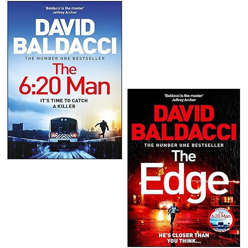 Travis Devine series by David Baldacci 2-book paperback collection set front cover