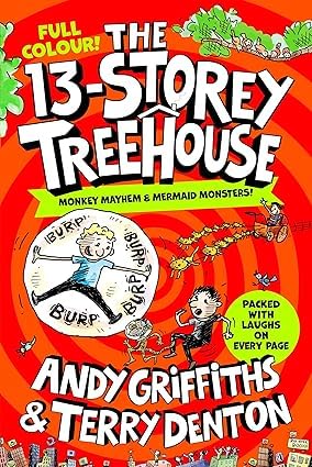 All three Treehouse Colour Edition paperbacks fanned out together showing the full 3 books collection set