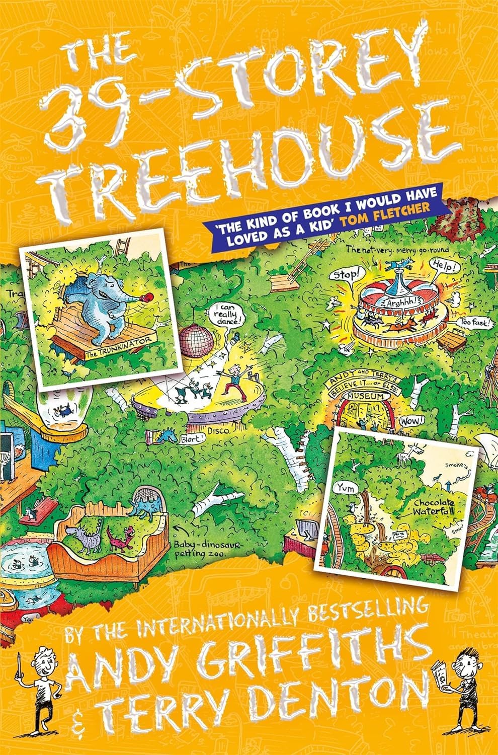 The Treehouse Series 13-book collection arranged to display individual illustrated covers by Terry Denton.