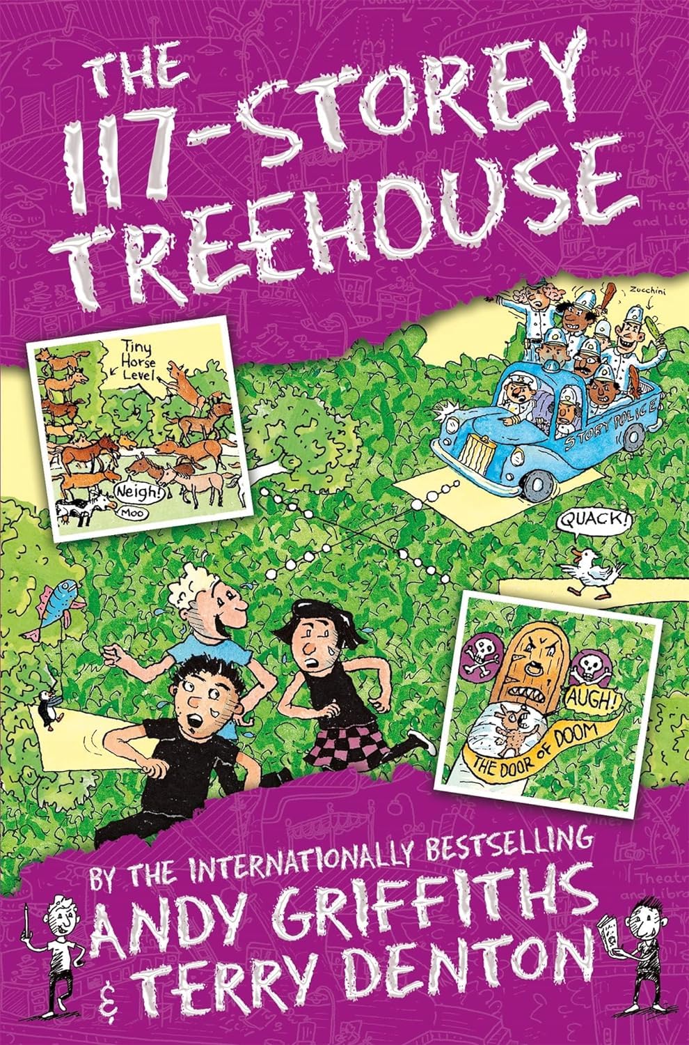 Overview of the full Treehouse Series 13 books collection set spread out for children ages 7-11.