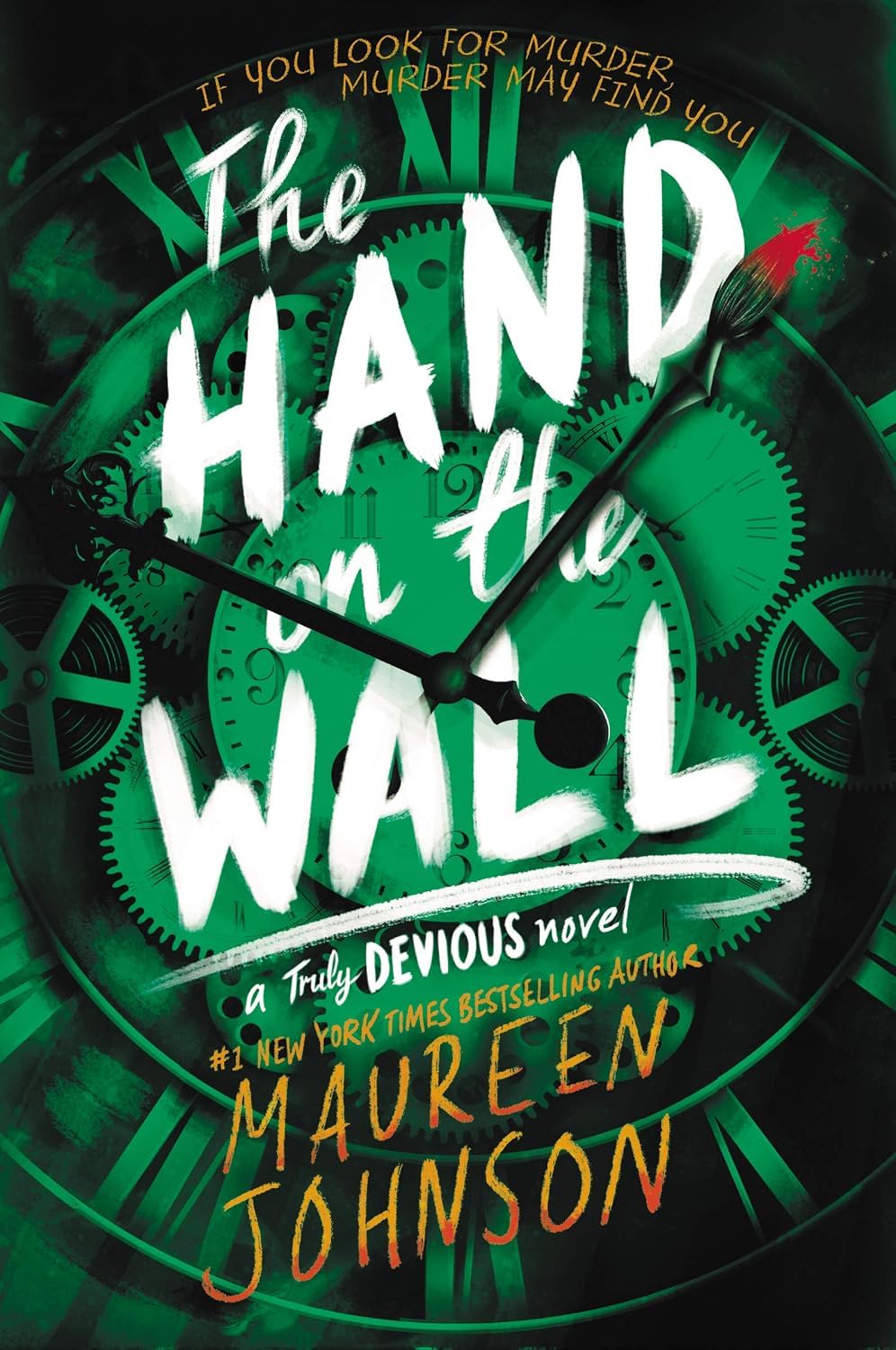 Truly Devious 6-book paperback collection set by Maureen Johnson — all six paperback books fanned out showing spines and cover art