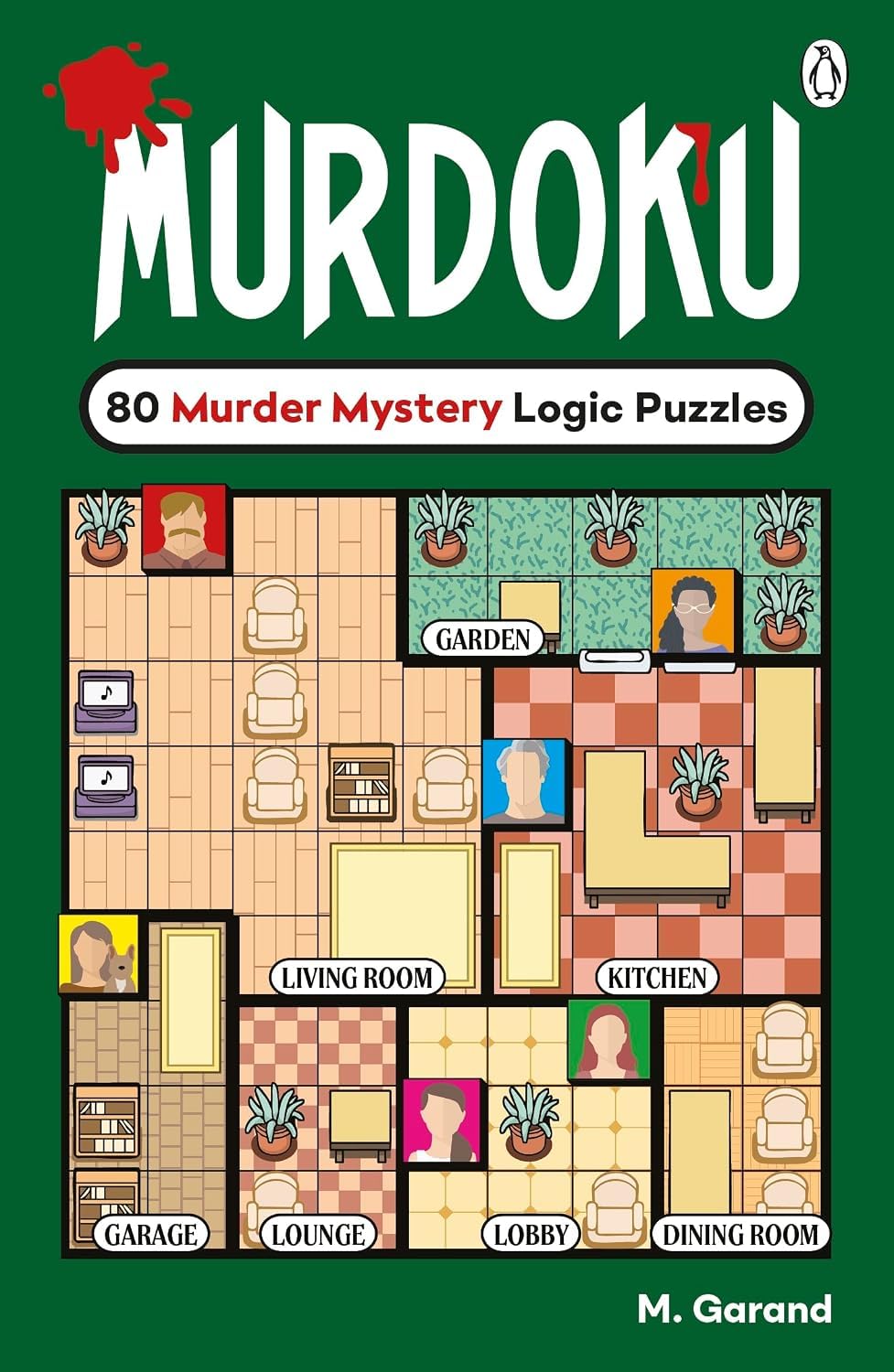 Back cover of the sudoku puzzle box set showing difficulty levels and puzzle count details