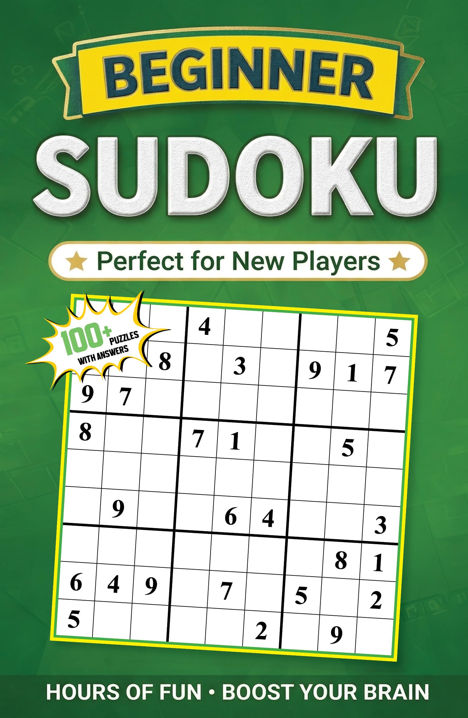 Side view of the Ultimate Sudoku Challenge box set showing the spines of all 10 paperback volumes