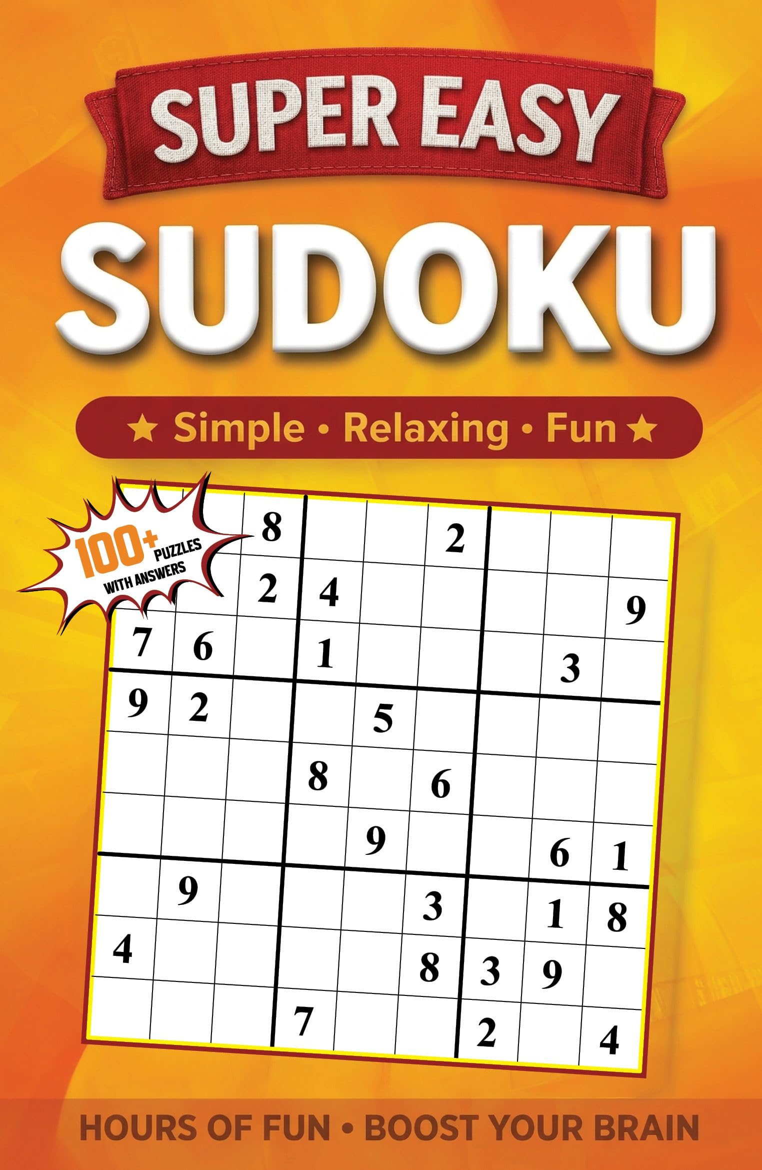 Sample sudoku puzzle page from inside one of the Ultimate Sudoku Challenge paperback books