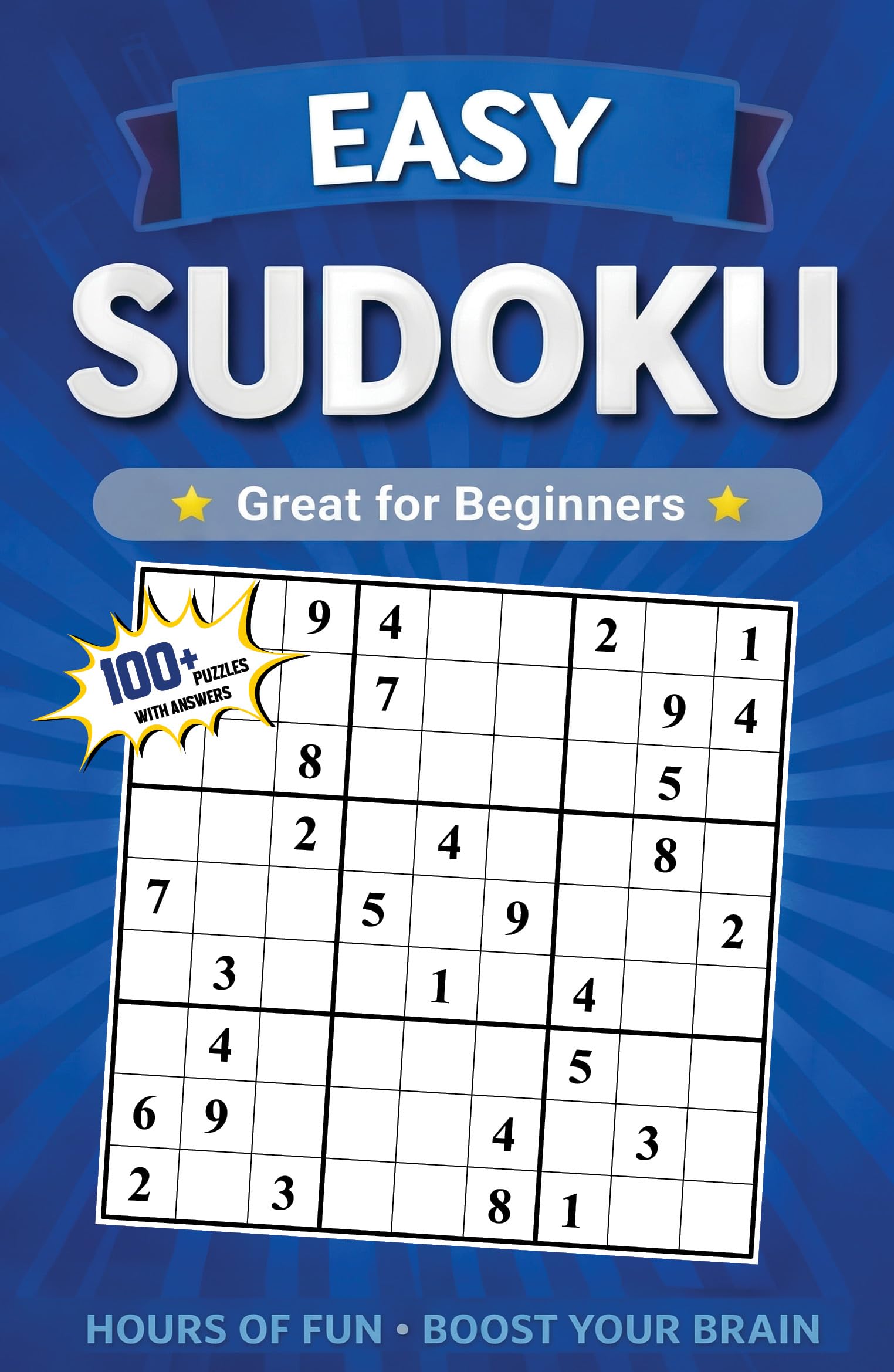Sample answer key page from inside the Ultimate Sudoku Challenge sudoku puzzle books