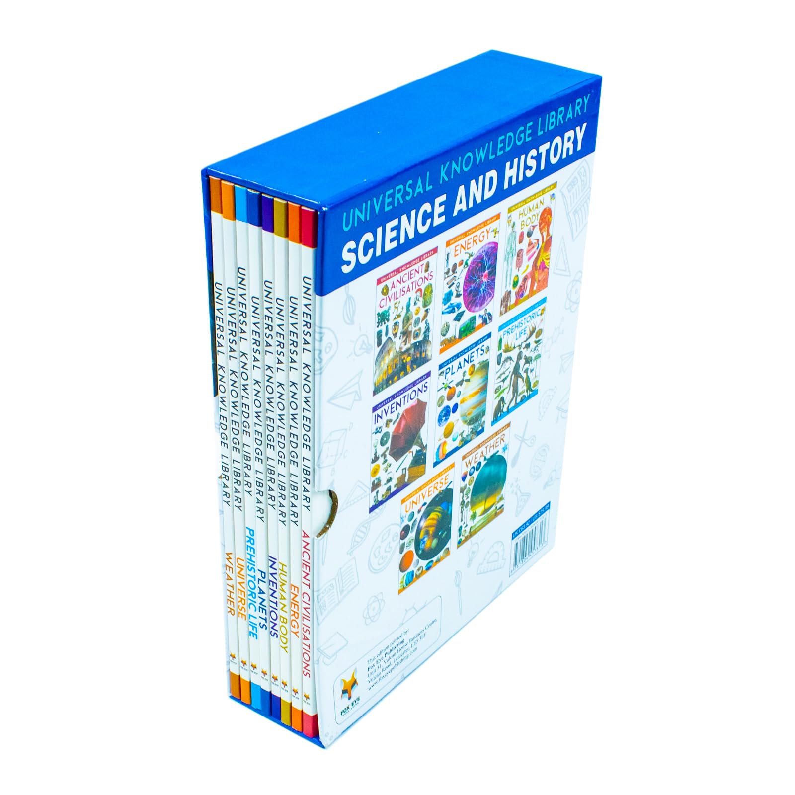 Ancient Civilisations and Inventions volumes from the Universal Knowledge Library paperback set