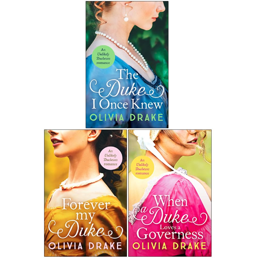 Back cover with synopsis for The Duke I Once Knew by Olivia Drake, paperback Regency romance