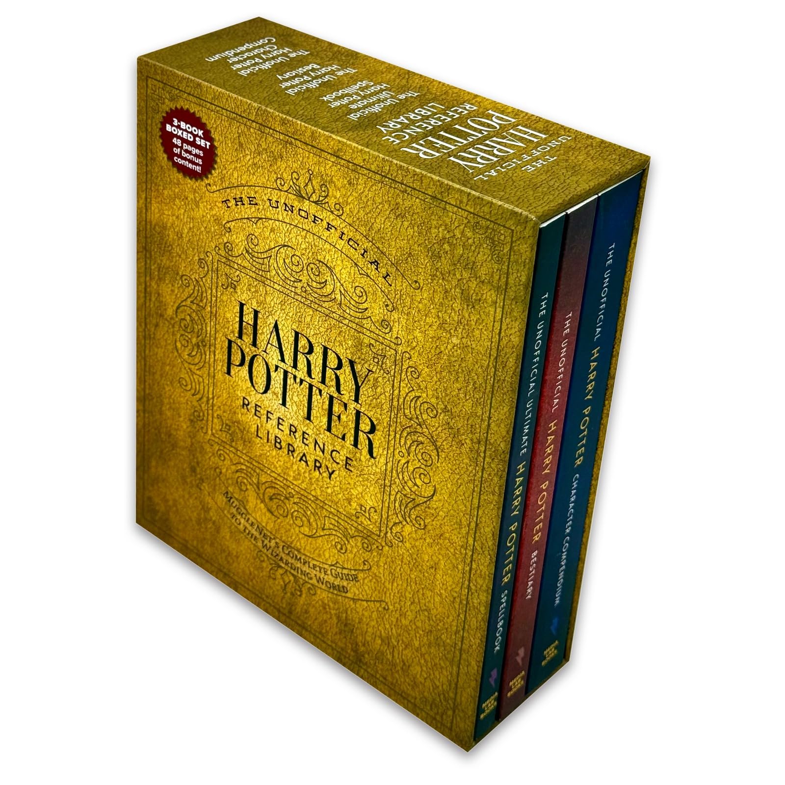The Unofficial Harry Potter Character Compendium paperback cover from the Reference Library set