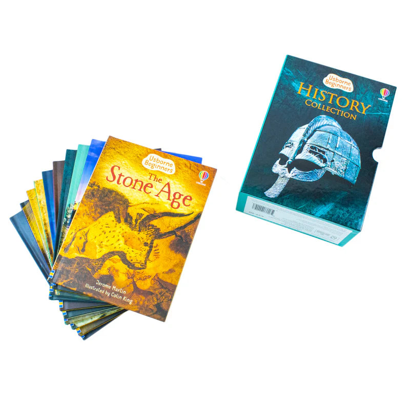 Celts and Romans hardback covers from the Usborne Beginners History 10 book set
