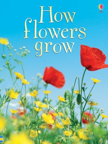 Usborne Beginners Nature books - How Flowers Grow and Trees paperback covers for ages 4-7