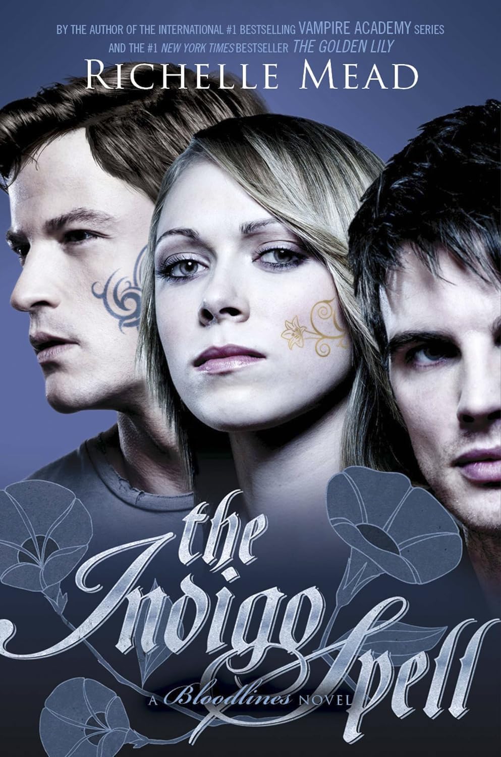 Back cover blurb of Vampire Academy paperback showing synopsis and reviews
