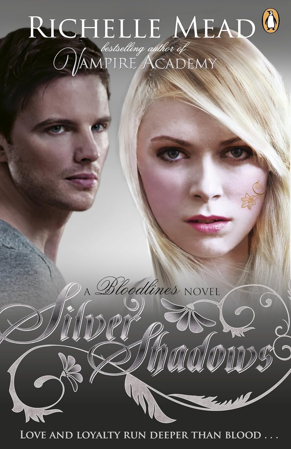 Inside page spread sample from a Vampire Academy paperback novel