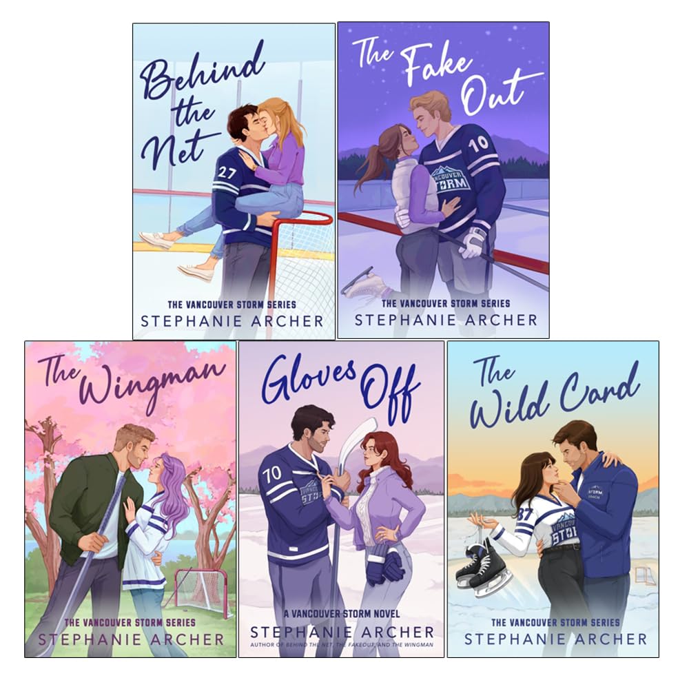 Vancouver Storm Series by Stephanie Archer 5 Books Collection Set paperback front cover
