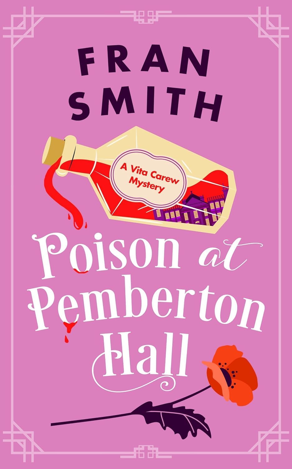 Dr Potter's Private Practice paperback front cover, book 3 in the Vita Carew Mysteries series by Fran Smith