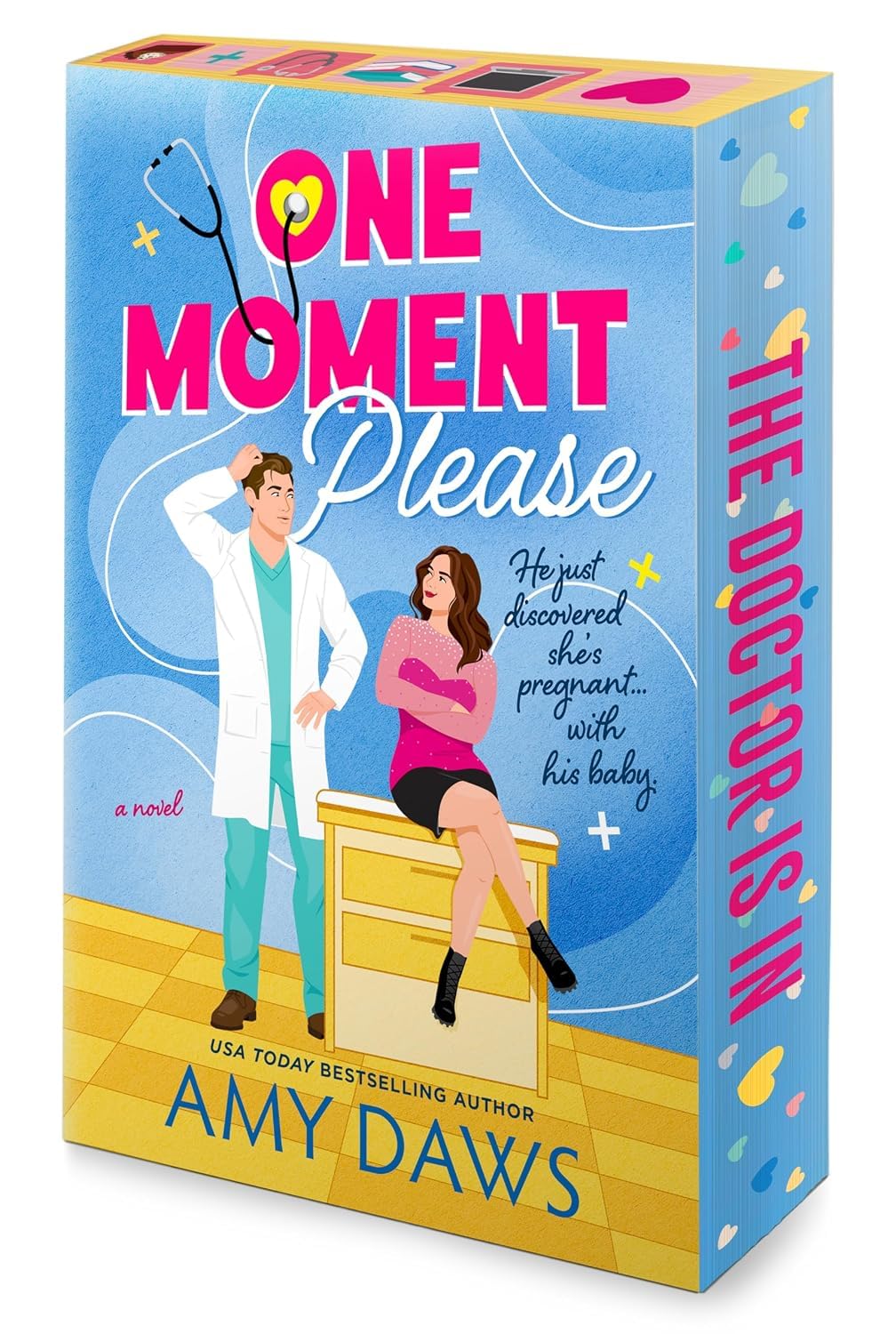 Wait With Me series paperback set - front cover of Take a Number by Amy Daws