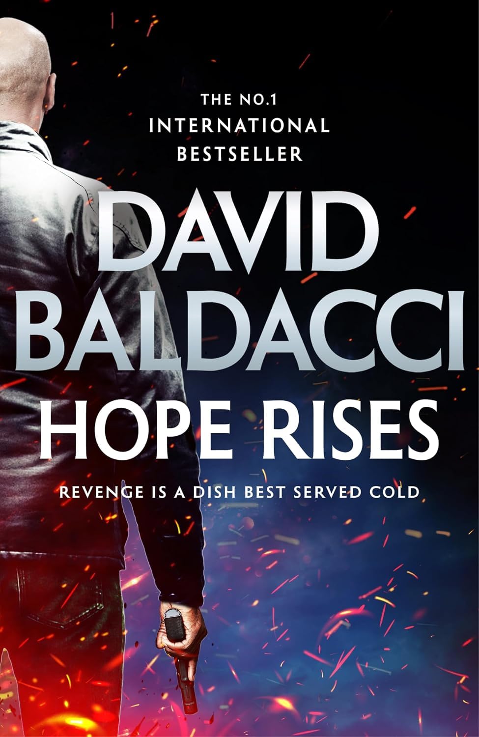 Side-by-side view of both paperback books in the Walter Nash series by David Baldacci, Nash Falls and Hope Rises