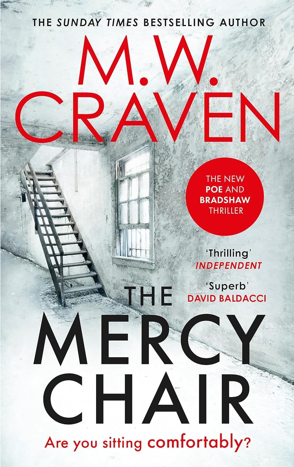 Fearless by M.W. Craven, Ben Koenig series paperback front cover