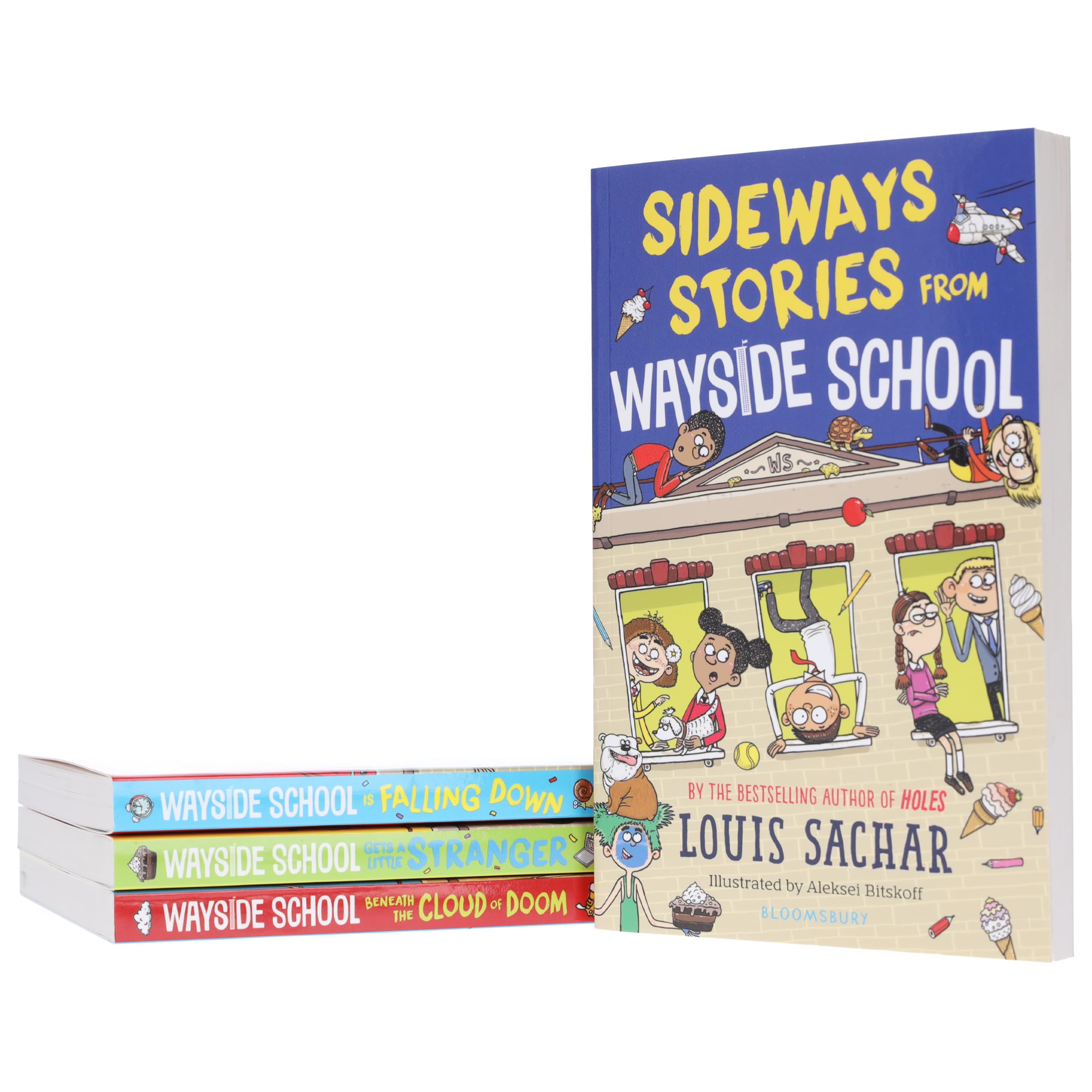 Sideways Stories From Wayside School paperback cover close-up