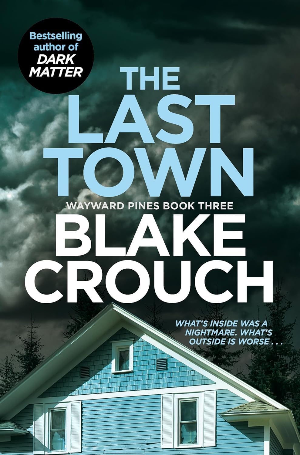 Wayward Pines Trilogy by Blake Crouch, full 3-book paperback collection set displayed together.