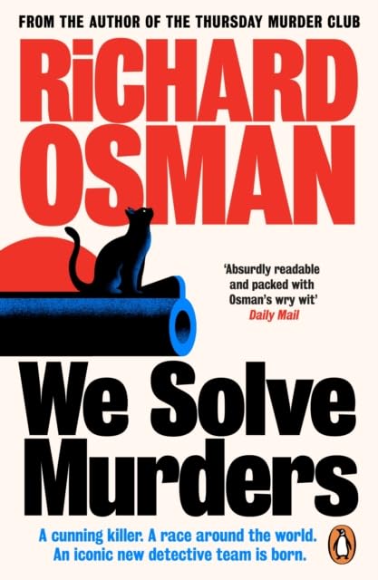 Back cover synopsis and reviews for We Solve Murders series 2 book set by Richard Osman, crime mystery fiction