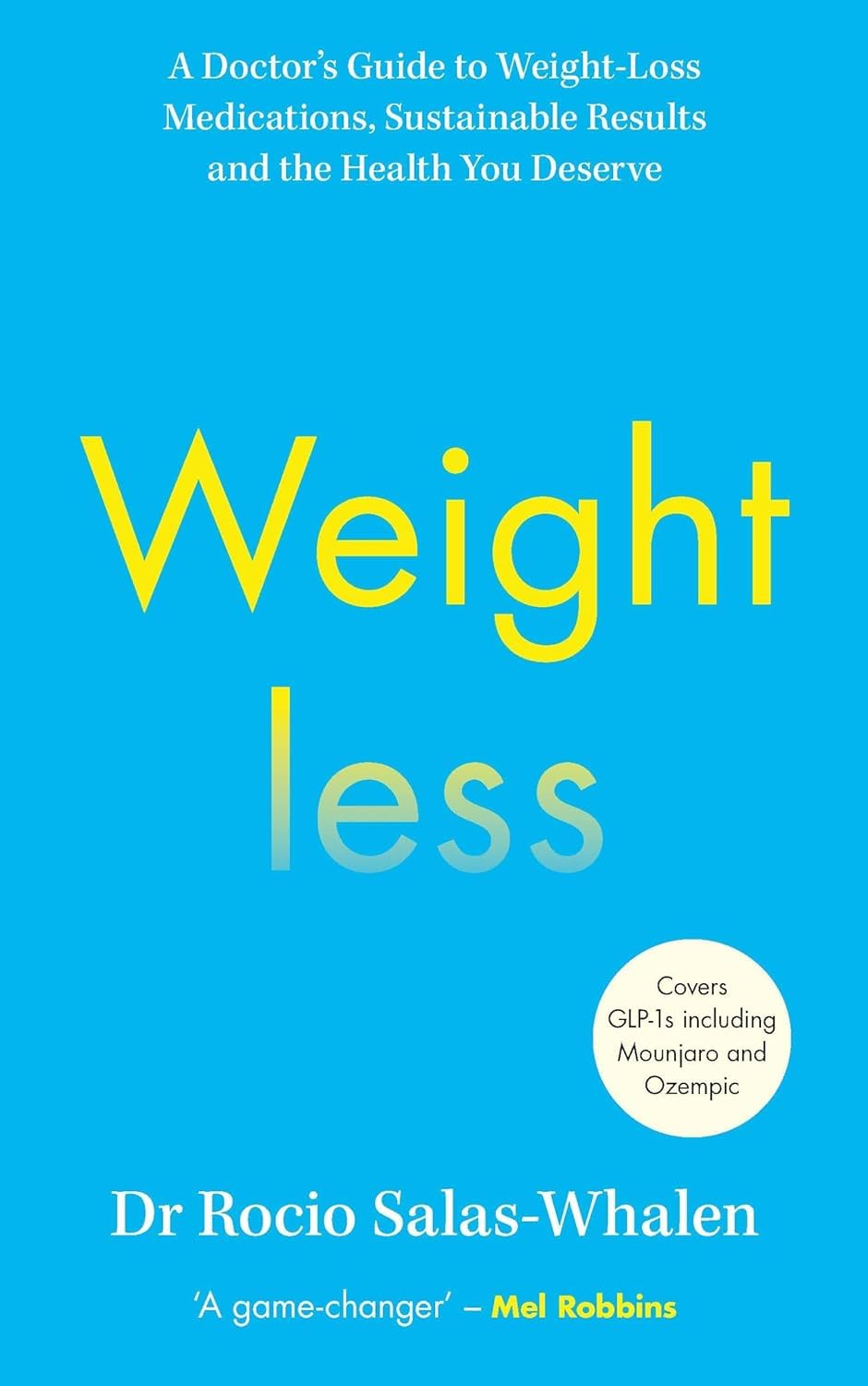Angled view of the 3 paperback weight loss books stacked together showing spine and cover detail