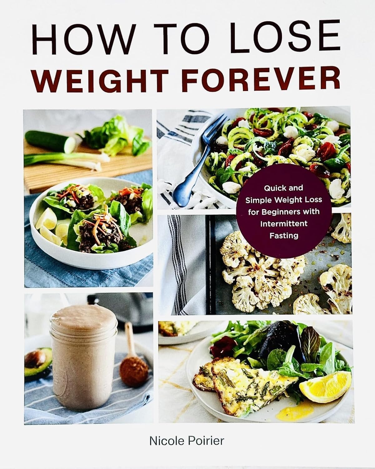 Close-up of the Weightless and Rapid 800 Cookbook paperback covers highlighting title text and author names