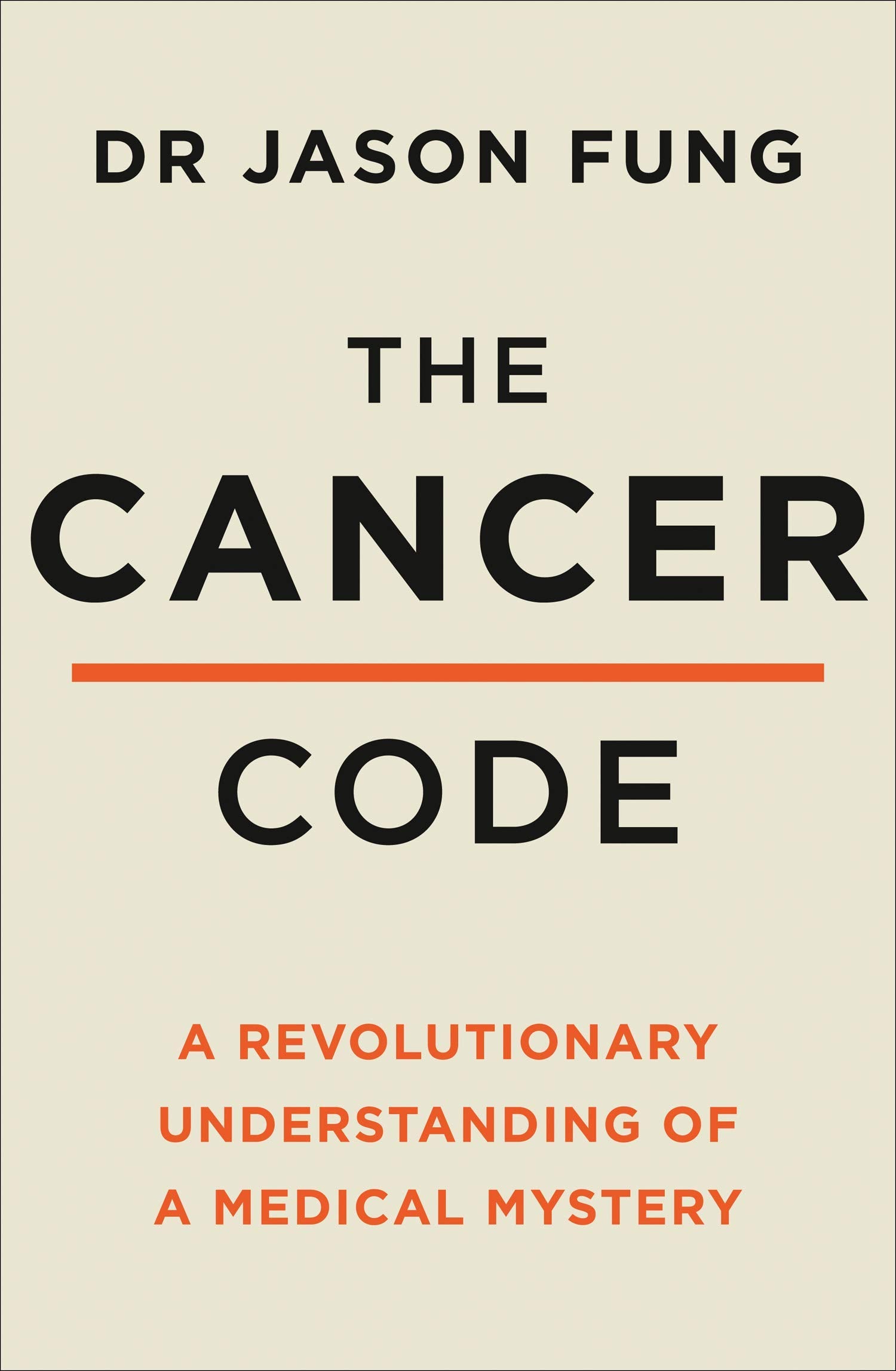 Close-up of The Cancer Code paperback cover from the Wellness Code Series by Jason Fung