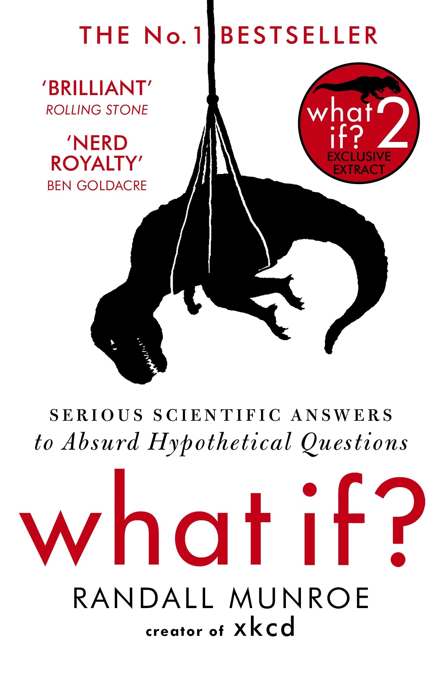 Inside page spread from Randall Munroe's What If? showing illustrated scientific explanation