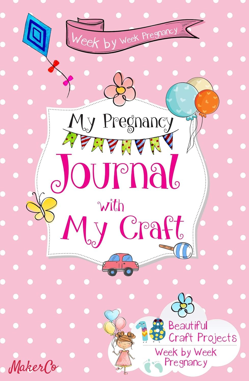 all six paperback books fanned out showing spines and covers of the pregnancy and parenting set