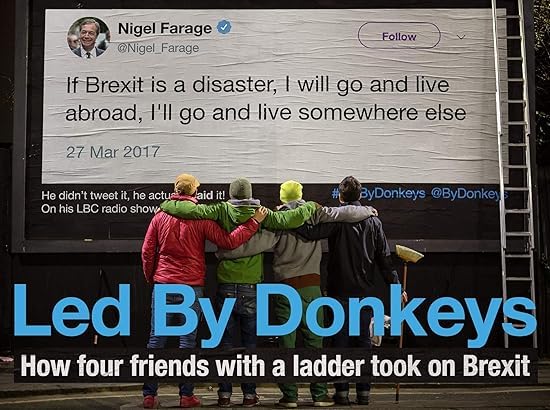 Both hardback books in the What Went Wrong With Brexit and Led by Donkeys 2 book collection set shown together
