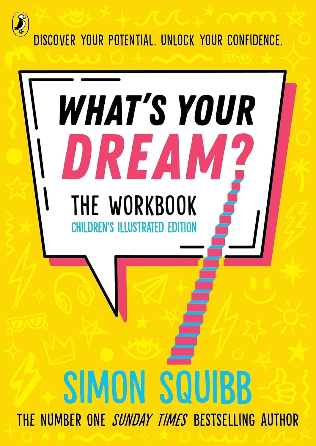 Both paperbacks in the What's Your Dream? 2 book set by Simon Squibb shown together