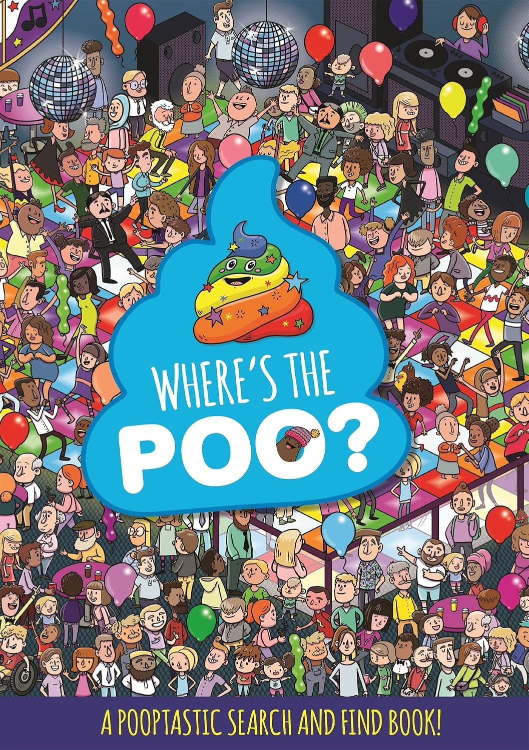 Where's the Animal Poo? paperback front cover from the Alex Hunter search and find collection
