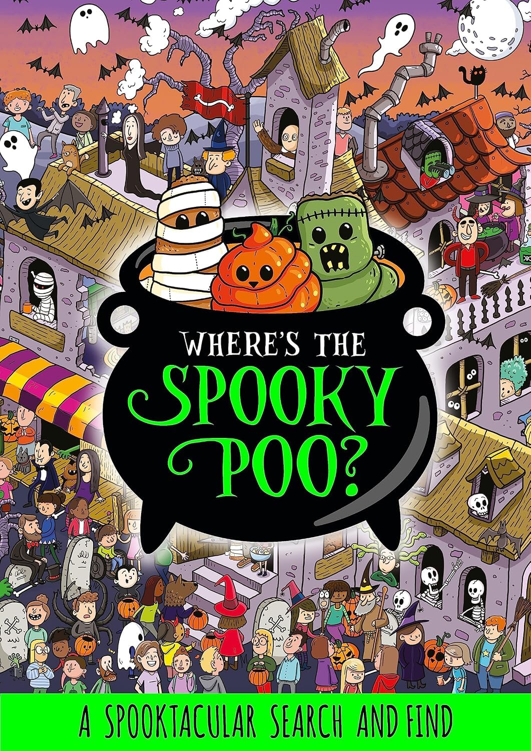 Where's the Pirate Poo? paperback front cover from the Alex Hunter search and find collection