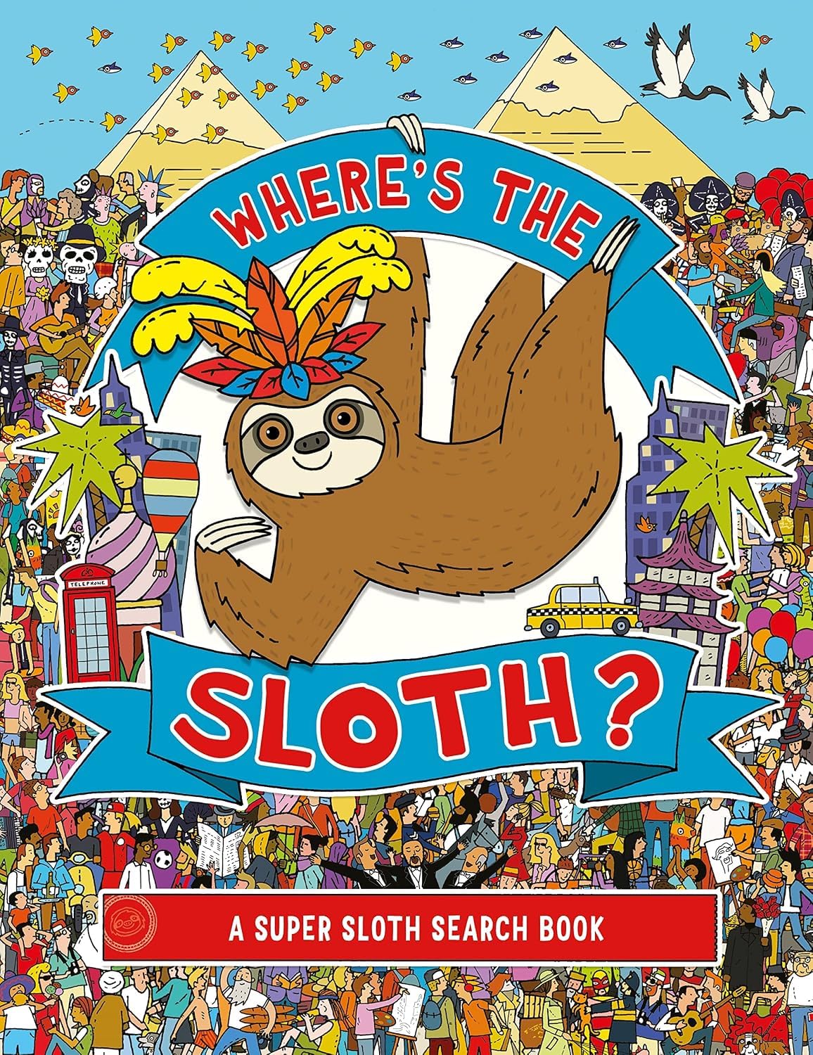 Back cover of the Where's the... Search and Find Activity Collection paperback set with description and age range details