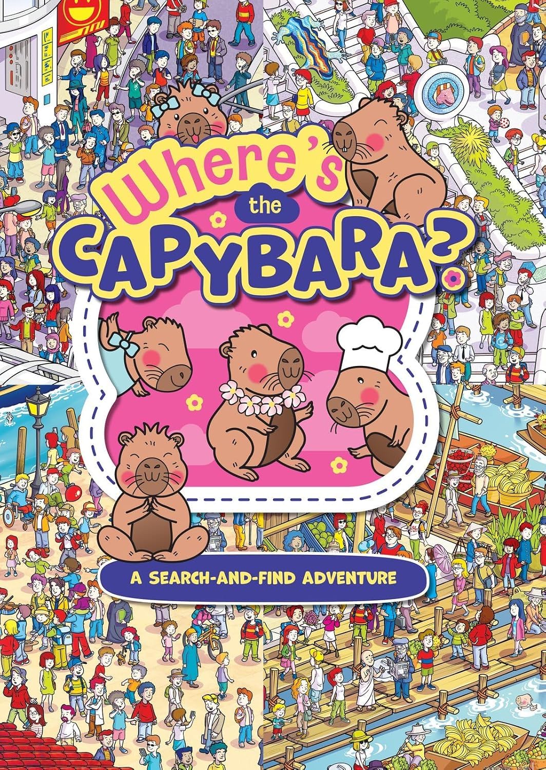 Stack of the Where's the... Search and Find Activity Collection 6 books paperback set for young children