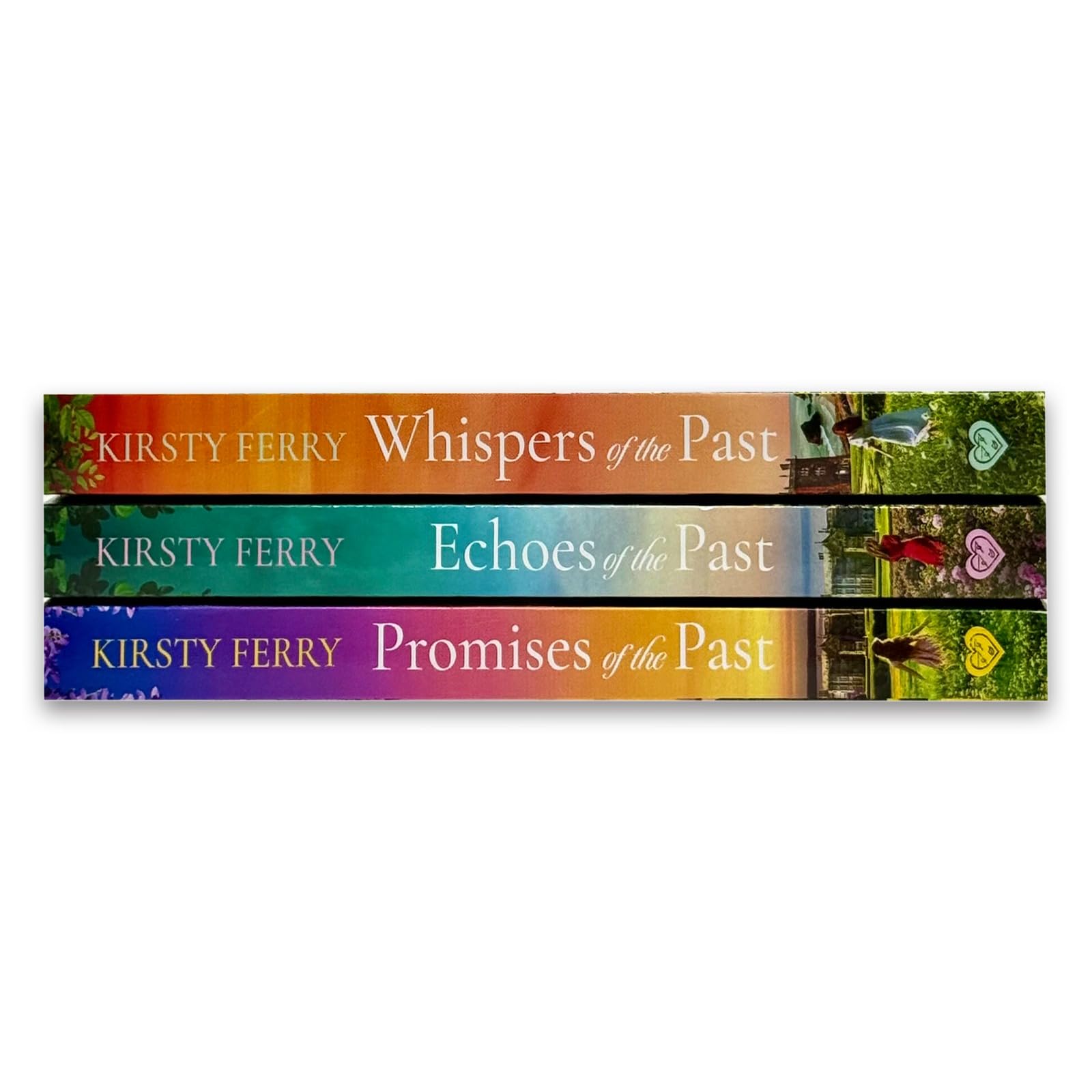 Front cover of Echoes of the Past by Kirsty Ferry, Pencradoc series paperback novel