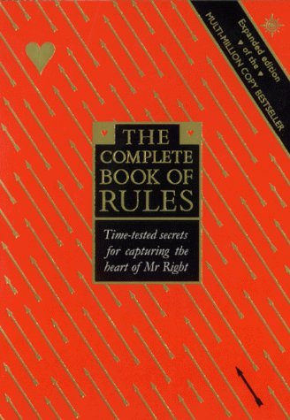 The Complete Book of Rules by Ellen Fein and Sherrie Schneider paperback front cover close-up