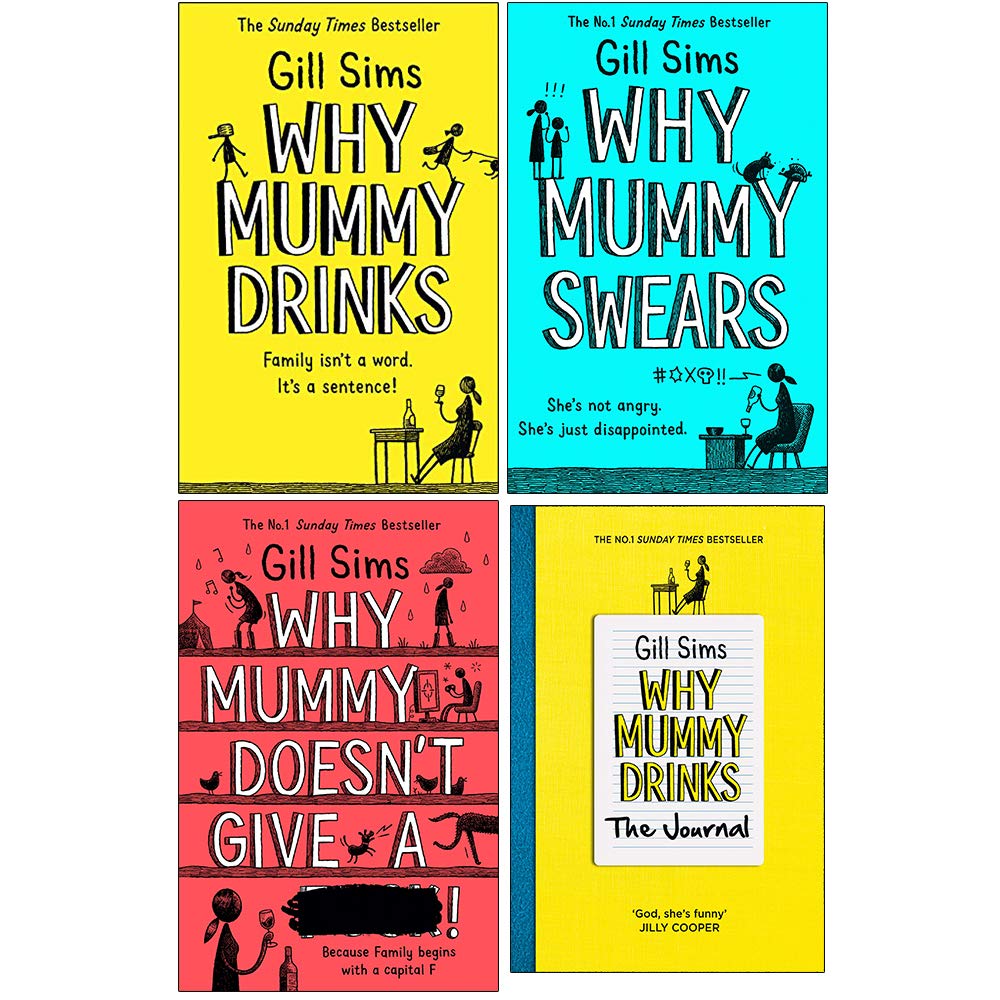 Front cover of the Why Mummy series 4-book paperback collection set by Gill Sims