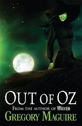 Stacked arrangement of the four Wicked Years paperback books by Gregory Maguire, showcasing the complete Oz fantasy collection set.