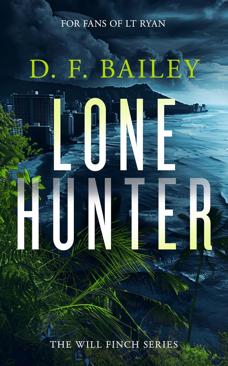 Back cover synopsis of a Will Finch Mystery Thriller Series paperback novel by D.F. Bailey