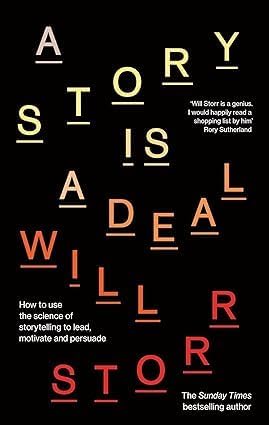 The Science of Storytelling and A Story Is a Deal by Will Storr shown together as a 2-book set