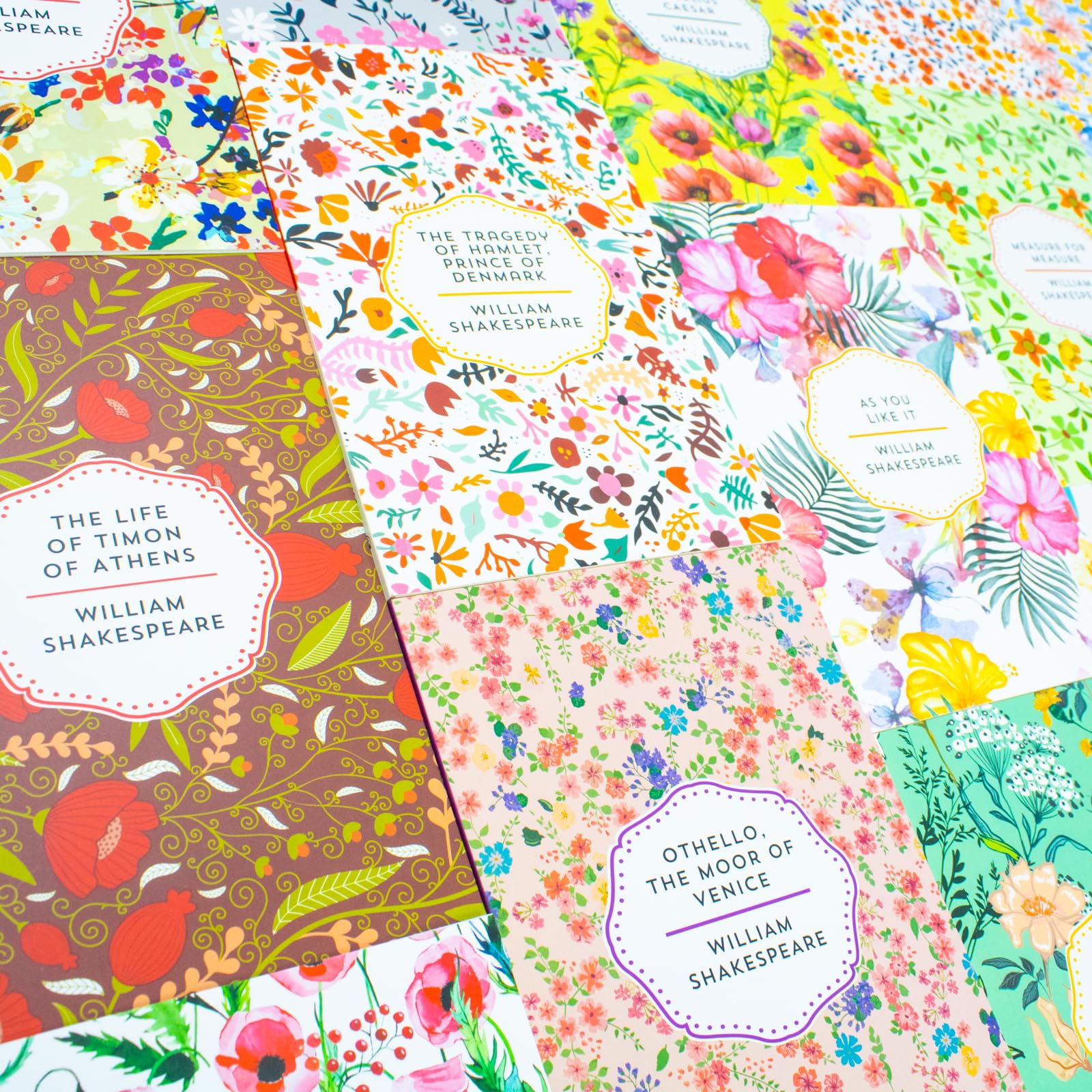 William Shakespeare The Complete Collection 22 Books Set (Paperback) — the Two Gentlemen of Verona paperback cover from the set