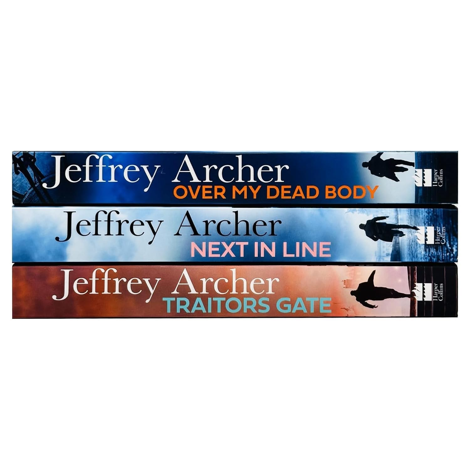 Over My Dead Body by Jeffrey Archer - paperback front cover, William Warwick Novels