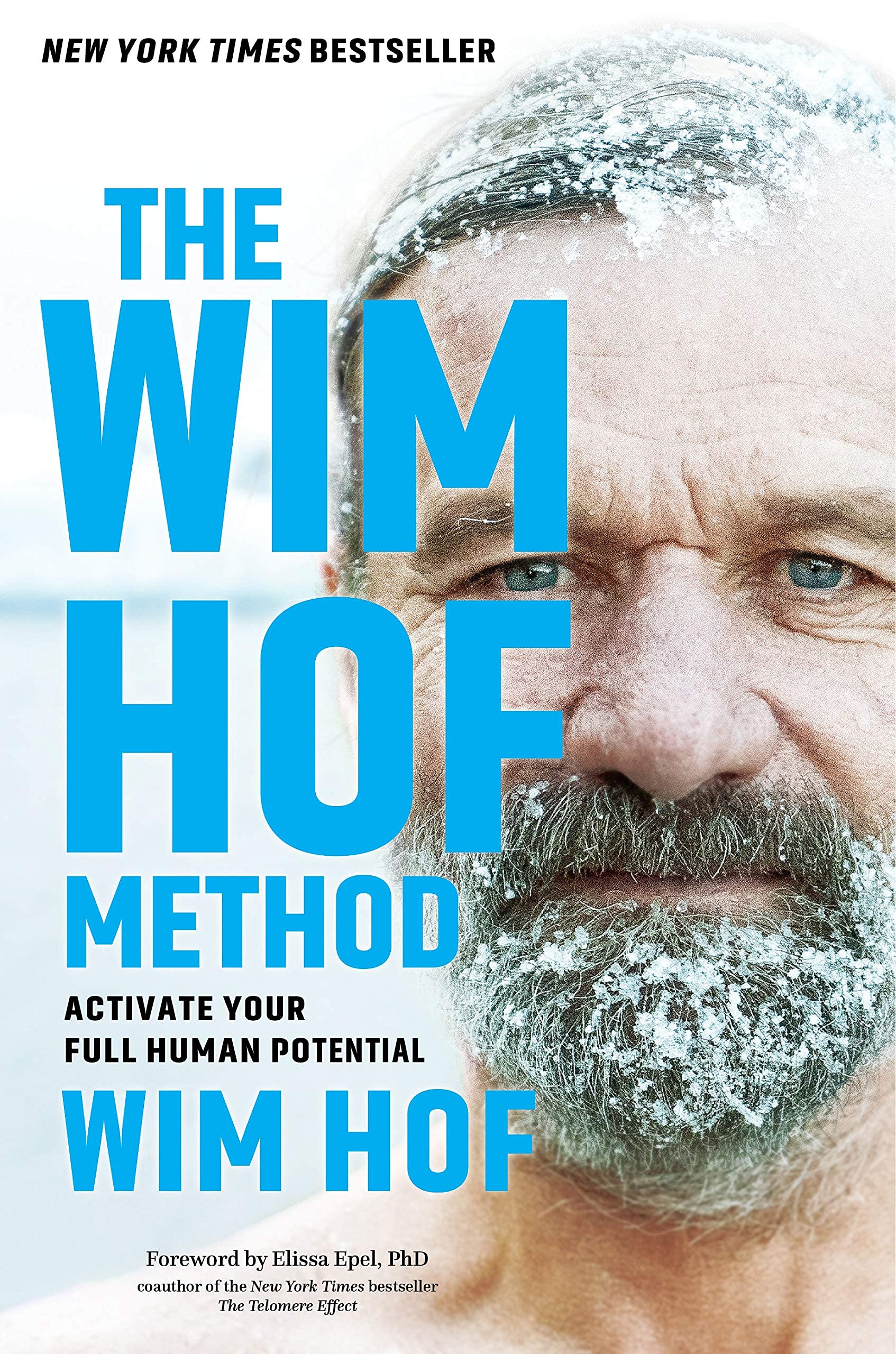 Both paperback books in the Wim Hof Method and What Doesn't Kill Us collection set displayed side by side on a wooden surface.