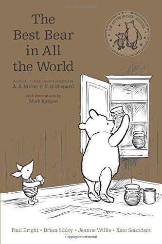 Angled view of the Winnie-the-Pooh 6 Books Collection Set box art featuring Pooh, Piglet, and friends.